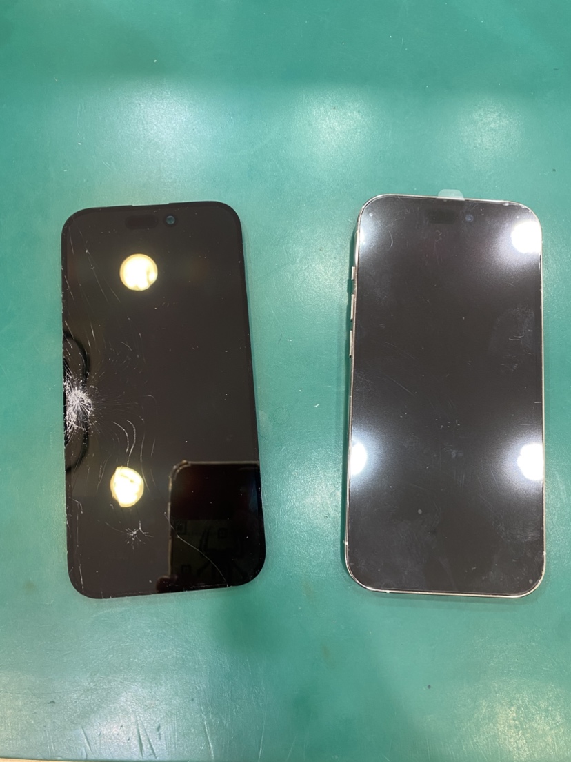 iPhone14Proの画面交換修理を行いました！！スマホ修理工房テラスモール湘南店